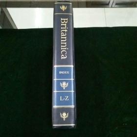 The New Encyclopaedia Britannica THE index  新不列颠百科全书