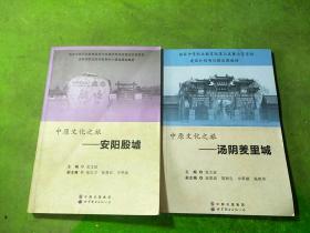 中原文化之旅汤阴羑里城、安阳殷墟 2本合售