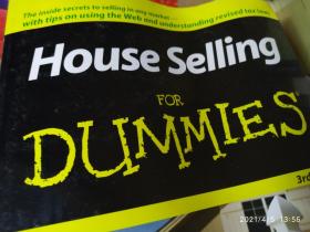 house selling for dummies美国买房卖房指南教程教材house selling for dummies----- 卖房子给傻瓜