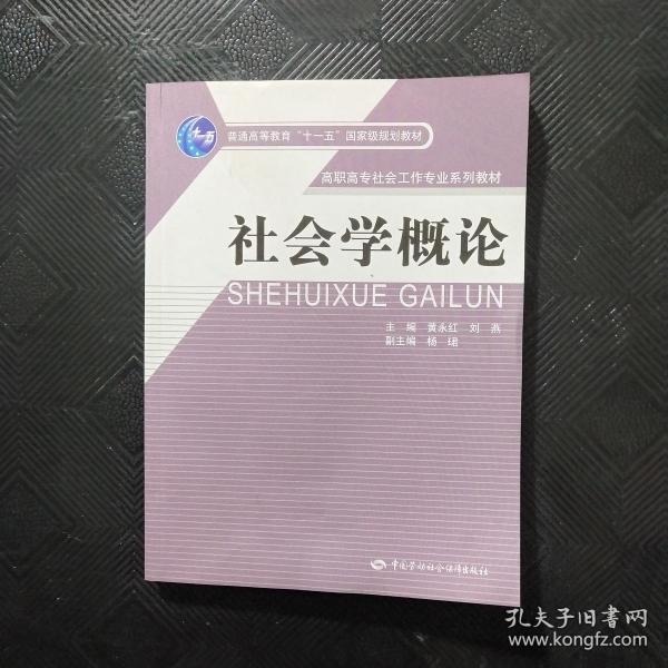 社会学概论/高职高专社会工作专业系列教材·普通高等教育“十一五”国家级规划教材