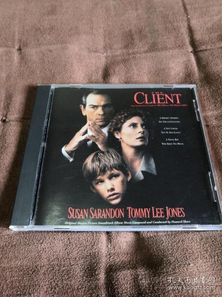 CD唱片 电影原声 Elektra  终极证人The Client / Howard Shore 美首版