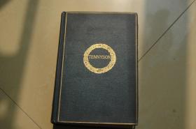 the poetic and dramatic works of alfred load tenntson(阿尔弗雷德·丁尼生(Alfred,Lord Tennyson全集)，1898年蓝色漆布精装本，燕京协和神学院藏书