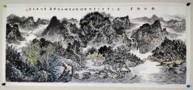 极有发展和收藏潜力的军旅画家【张剑波】 山水画