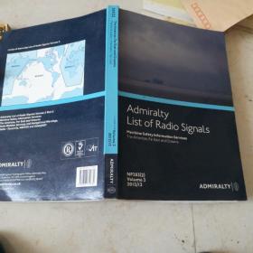 Admiralty List of Radio signals「海军部无线电信号一览表」（美洲、远东和大洋洲海事安全信息服务）第283（2）卷 2012／13