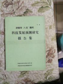 C4—1 济南市“八五”期间科技发展预测研究报告集