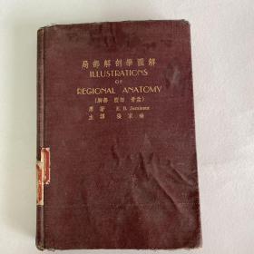 局部解剖学图解（中）1951年初版