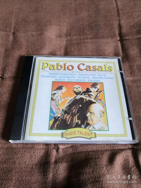 CD唱片 稀少绝品 MAGIC TALENT 卡萨尔斯-大提琴小品/ CASALS  EU首版