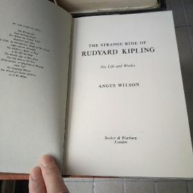 The strange ride of Rudyard Kipling : his life and works  吉卜林的奇妙旅程——其生平和作品