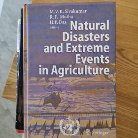 natural disasters and extreme events in agriculture