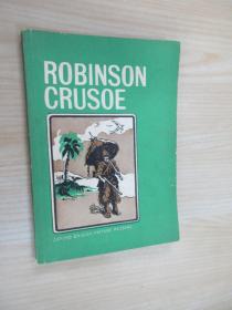 英文书《ROBINSON  CRUSOE》32开   详见图片