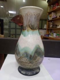 石湾花瓶  ，高25