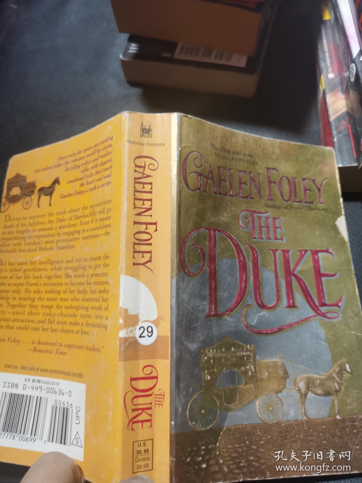 GAELEN FOLEY THE DUKE（外文原版）