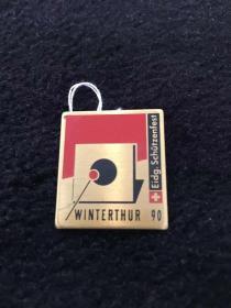 徽章 奖章 纪念章 瑞士 Winterthur 90 射击比赛