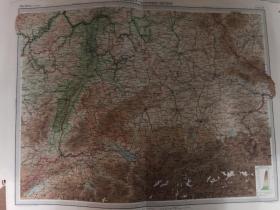 1922年 德国南部地图