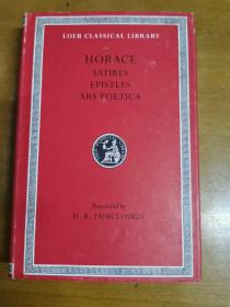 洛布丛书：HORACE
SATIRES
EPISTLES
ARS POETICA