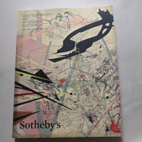 SOTHEBYS CONTEMPORARY ART AFTRNOON AUCTION 2013       货架K5