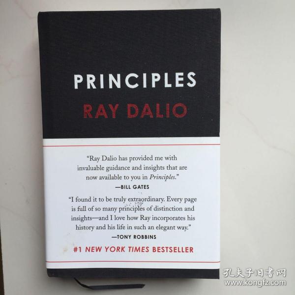 英文原版  PRINCIPLES RAY DALIO 雷·达里奥原理