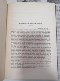 罕见民国五年早期刊印的珍稀绝版史料文献《卡内基国际和平基金会：1916年鉴》