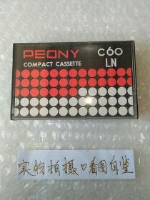 PEONY-C60LN 〔内容不详 〕磁带
