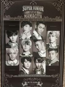 韩国原版 Super Junior《MAMACITA》专辑 官方海报