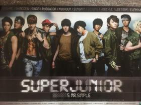 韩国原版슈퍼 주니어 (Super Junior) 5집 - Mr. Simple  (Super Junior首张专辑) 官方海报