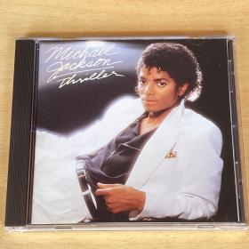 原版 Michael Jackson Thriller 迈克尔杰克逊 颤栗者 CD 拆封