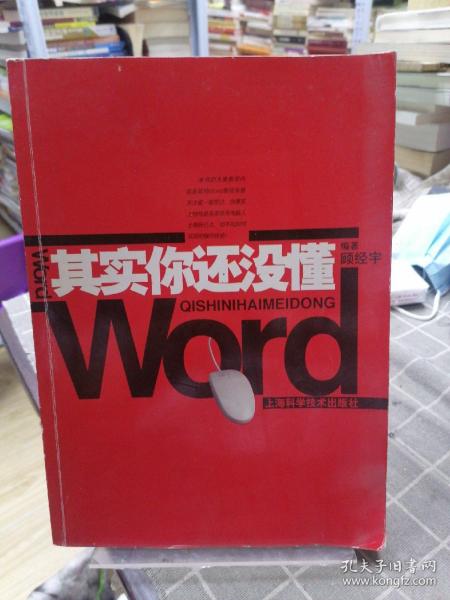 其实你还没懂Word