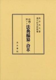 中國ﾆ於ｹﾙ法典編纂の沿革