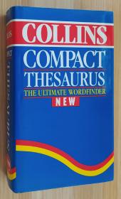 英文原版书 Collins Compact Thesaurus 2nd ed Hardcover