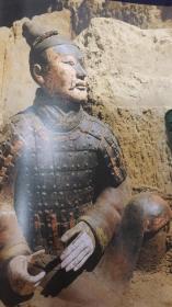 签名本《梦幻的军团》秦始皇陵兵马俑彩色摄影集。