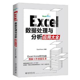 Excel数据处理与分析应用大全9787301319345