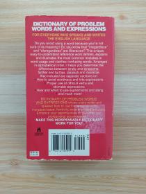 英文原版书 Dictionary of Problem Words and Expressions Harry Shaw  (Author)