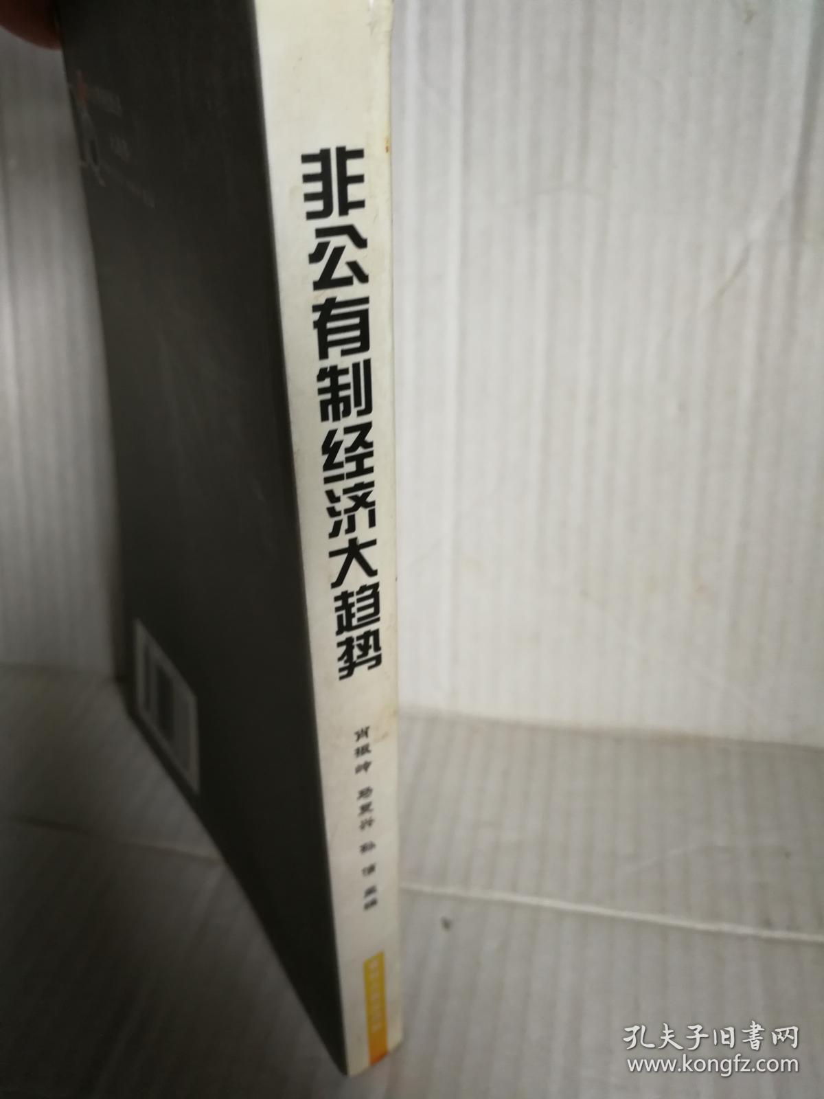 非公有制经济大趋势  2002年12月1版1印3000册（馆藏书）