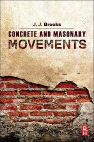 预订 Concrete and Masonry Movements混凝土与砌体运动，英文原版