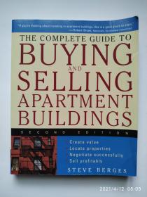 The complete guide to buying and selling apartment building（公寓买卖完整指南） 关于公寓投资。原理和技巧皆可学。专业英语更是可以学到。