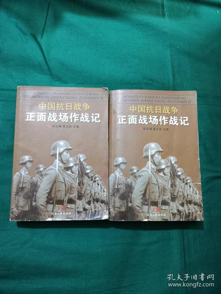 中国抗日战争正面战场作战记：（上、下册）