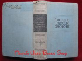 Deutsche Literaturgeschichte: von den Anfängen bis zur Gegenwart（German Edition）德国文学史：从开始到现在（德语原版 精装本）