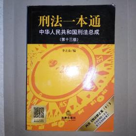 刑法一本通：中华人民共和国刑法总成（第十三版）