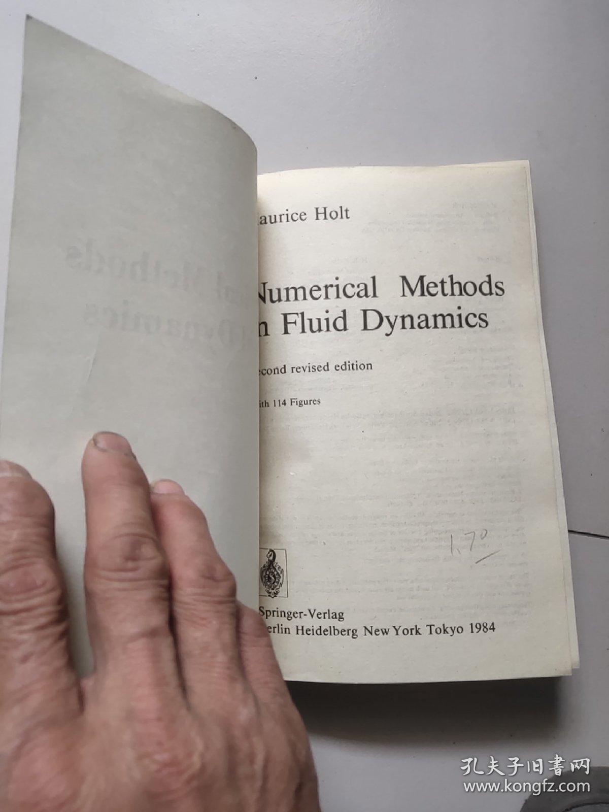 numerical methods in fluid dynamics 【second revised edition】流体动力学中的数值方法