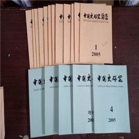 中国史研究1996年-2019年86本，中国史研究动态1981年-2018年224本，详见图片