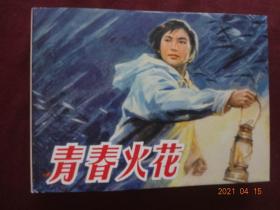 连环画 青春火花(上海人民美术出版社，2015年10月1版1印)【32开硬精装】