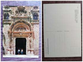 外国明信片，西班牙原版，托莱多古典建筑，品如图