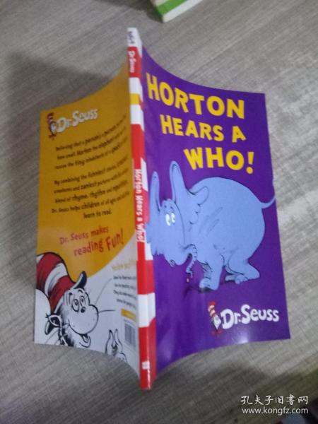 Horton Hears a Who! (Dr. Seuss: Yellow Back Books) 霍顿与名氏(苏斯博士黄背书) 英文原版