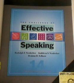 effective speaking有效的演讲