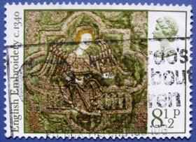 英式刺绣--英国邮票--早期外国邮票甩卖--实拍--包真
