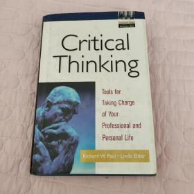 Critical Thinking：Tools for Taking Charge of Your Professional and Personal Life