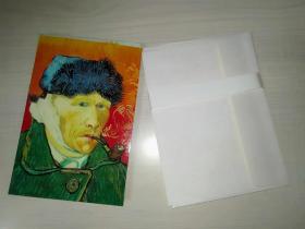 《VAN GOGN》二十年前进口的原版明信片，包含十张梵高经典作品印制的贺卡，以及十枚配套的空白信封。