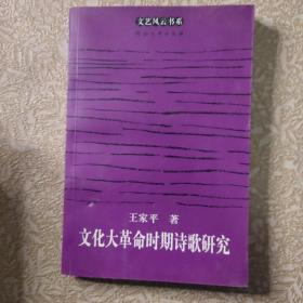 文化大革命时期诗歌研究