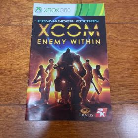 XBOX 360 幽浮：内部敌人 未知敌人 XCOM: Enemy Within 游戏 使用 手册 说明书 无CD光盘