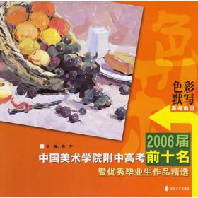 2006届中国美术学院附中高考前十名-色彩默写